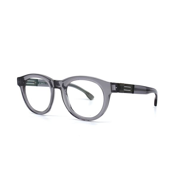 NEW IC! BERLIN GLEN GREY TRANSPARENT AUTHENTIC EYEGLASSES FRAME - Picture 4 of 13